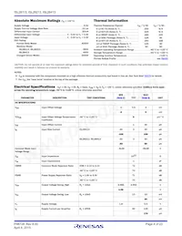 ISL28413FVZ-T7 Datenblatt Seite 4