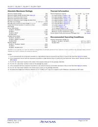 ISL28417FBBZ-T7 Datenblatt Seite 6
