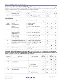 ISL28417FBBZ-T7 Datasheet Page 12
