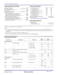ISL28430FBZ Datasheet Page 5