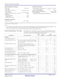 ISL54006IRTZ-T Datasheet Page 4