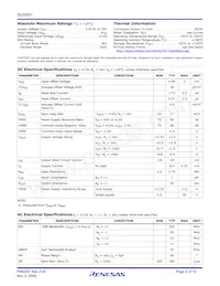 ISL55001IBZ-T13 Datasheet Page 2