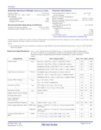 ISL99203IIZ-T Datasheet Page 5