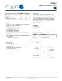 ITC100PTR Datasheet Cover