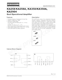 KA258 Datasheet Cover