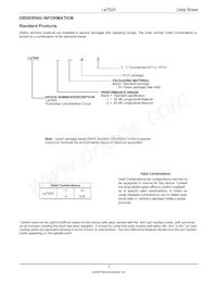 LE7920-2DJCT Datasheet Page 3