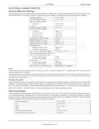 LE79555-4BVCT Datasheet Page 7