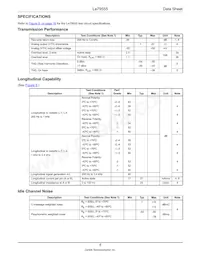 LE79555-4BVCT Datasheet Page 8