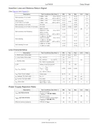 LE79555-4BVCT Datasheet Page 9