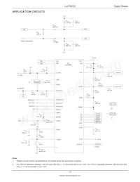 LE79555-4BVCT數據表 頁面 17