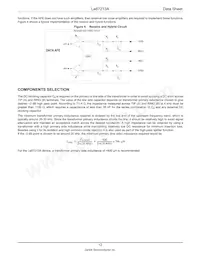 LE87213AFQCT Datasheet Page 12