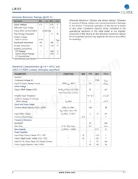 LIA101PTR數據表 頁面 2