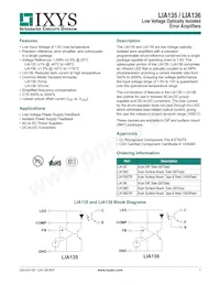LIA135S Datasheet Cover