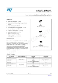 LM224AD Datasheet Cover