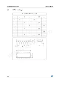 LM224AD Datasheet Page 16
