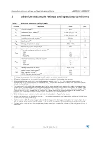LM2904WPT Datasheet Page 4
