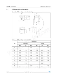 LM2904WPT Datasheet Page 16