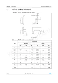 LM2904WPT Datasheet Pagina 18