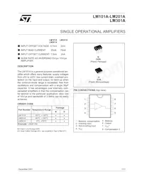 LM301ADT Datasheet Cover
