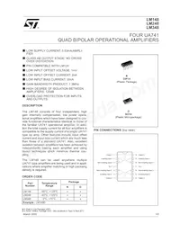 LM348D Datasheet Cover