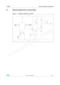 LM833D Datasheet Page 3
