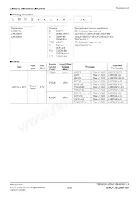 LMR358FVT-GE2 Datasheet Pagina 3