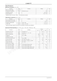 LV4991TT-TLM-E Datasheet Page 2