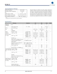 M-985-01T Datasheet Page 2