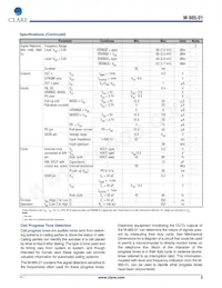 M-985-01T數據表 頁面 3