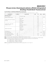 MAX2991ECM+T Datenblatt Seite 3