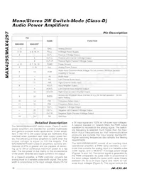 MAX4297EAG+T Datasheet Page 10