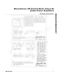 MAX4297EAG+T Datasheet Page 17