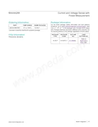 MAX44298UWE+T Datasheet Page 15