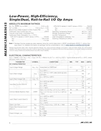 MAX9613AXT+T Datasheet Page 2