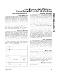 MAX9613AXT+T Datasheet Page 9