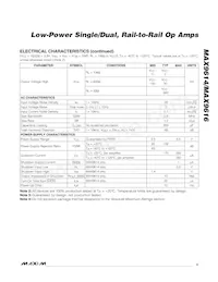 MAX9614AXT+T Datasheet Page 3
