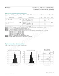MAX9634WERS+T Datasheet Page 3