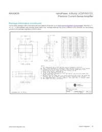 MAX9634WERS+T Datasheet Page 10