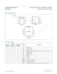 MAX9636C/D+ Datasheet Page 8