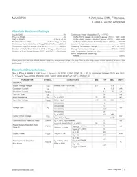 MAX9700CEBC+ Datenblatt Seite 2