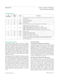 MAX9700CEBC+ Datasheet Page 8