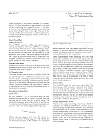 MAX9700CEBC+ Datasheet Page 12