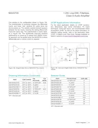 MAX9700CEBC+ Datasheet Page 14