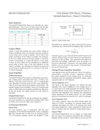 MAX9704ETJ+T Datasheet Page 11