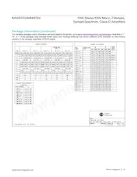 MAX9704ETJ+T Datasheet Page 19
