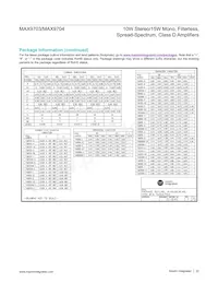 MAX9704ETJ+T Datasheet Page 22