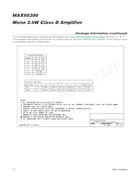 MAX98300ETA+ Datasheet Page 12