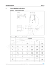 MC33078N Datasheet Page 12