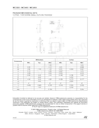 MC3403PT Datasheet Page 10