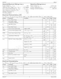 MIC910BM5-TR Datasheet Pagina 2